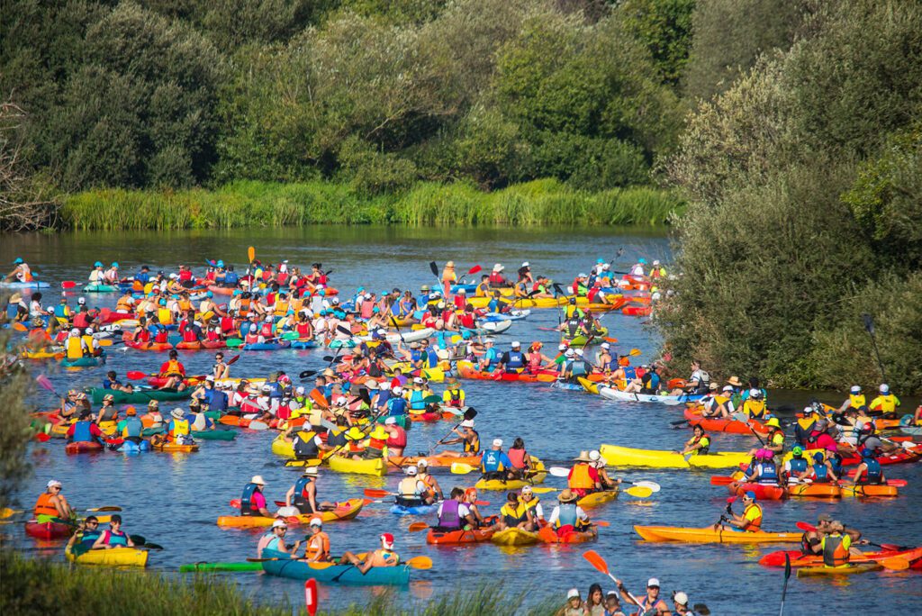 Descenso del río Alagón